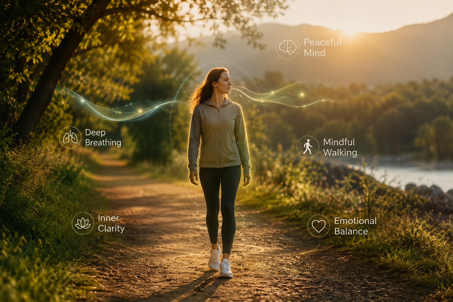 silent walking trend