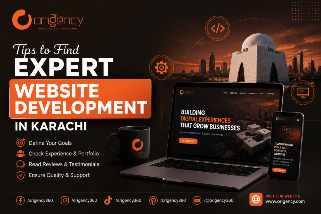 Tips to find expert website development in Karachi for business growth.