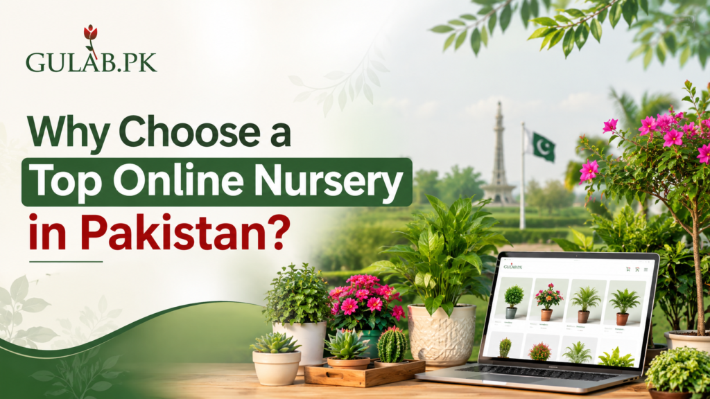 Why Choose a Top Online Nursery in Pakistan?