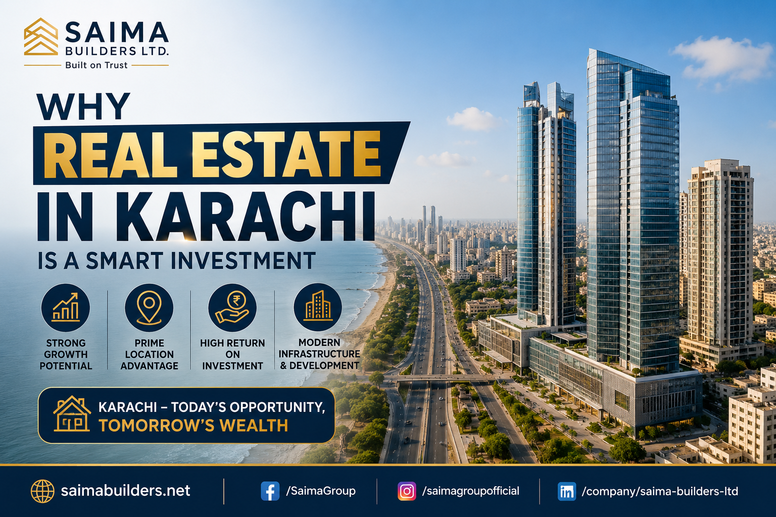 Why Real Estate in Karachi Is a Smart Investment